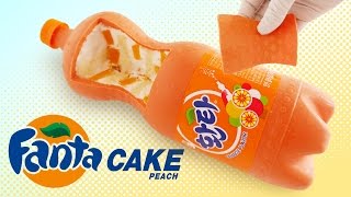 환타스틱한 환타 황도복숭아 케이크 만들기 | 달미인 How to make Fanta Peach Cake | Dalmiin