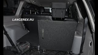Третий ряд сидений Паджеро Спорт 2, Pajero Sport 2 установка