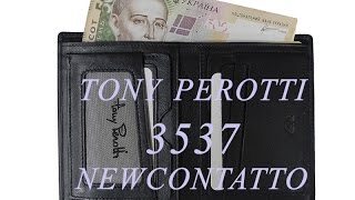 New Сontatto 3537 tony perotti портмоне с технологией RFID