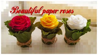 ПОДАРОК МАМЕ на 8 марта. РОЗА в ЛИСТЬЯХ. Букеты из Конфет своими руками DIY gift for mom
