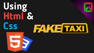Fake Taxi Logo using Html and Css | Mike Gester
