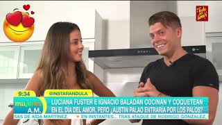 Luciana Fuster e Ignacio Baladán coquetean en el día del amor, ¿pero aparece Austin Palao?