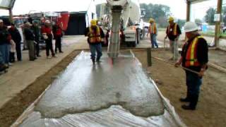 Self Consolidated Concrete (SCC) Demo - Woodstock Outdoor Farmshow (CFBA)