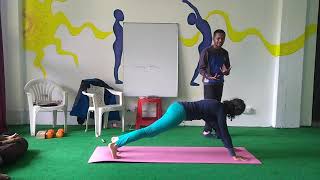 Yogi Santhosh Ashtanga Yoga Jump back (Floating back ) & Jump front (Floating jump forward)