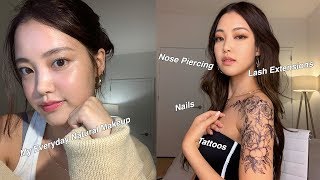 Natural Korean Makeup to IG Baddie/Asian Baby Girl (ABG) Transformation (still in shock)