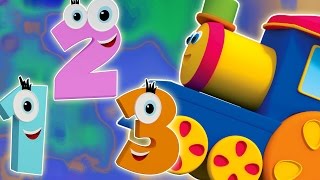 Боб, Поезд|Числа песни для детей и новорожденных|Подсчет 123|русский