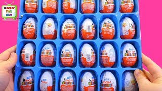 Киндер Сюрприз 2003 года, РЕДКИЕ старые шоколадные яйца  (Surprise Eggs Unboxing)