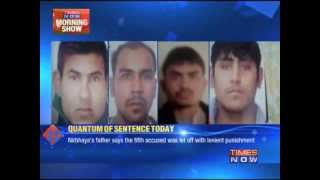 Nirbhaya case: Sentencing today