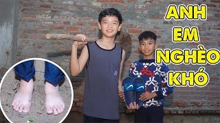 Cậu Bé Đi Làm Thuê Mua Dép Mới Cho Anh ❤ Anh Em Nghèo Khó - Jun Jun TV