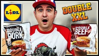 BURGER DOUBLE XXL LIDL !! (Dégustation)