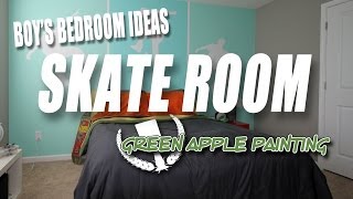 Skate Theme Boys Room Boys Bedroom Ideas