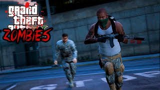 GTA V ZOMBIES - INVADIMOS O FORT ZANCUDO! #19