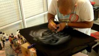 Fat Moty Airbrush T shirt