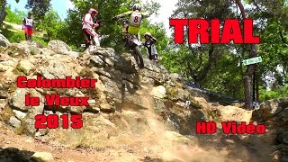 Championnat de France Trial  Colombier le vieux 2015