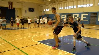 The Professor vs 6'6" Body Builder.. Struggles, but Epic Combo Ending