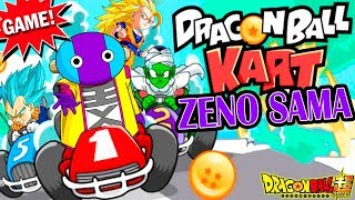 EL JUEGO DRAGON BALL SUPER RACING ZENO SAMA | Goku Dragon Ball Kart | ManoloTEVE