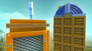 TOWER BUILD BATTLE! (Scrap Mechanic)