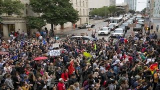 Anti-Trump Protest | Day 4 | Los Angeles
