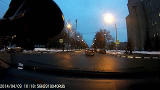 МОЁ первое ДТП.