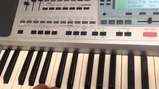 кавказские стили на Korg Pa 50
