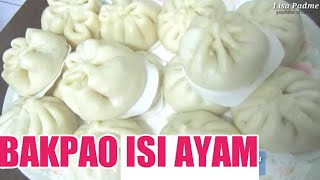 CARA membuat BAKPAO ISI AYAM //Lembut dan Gurih // How to make Chicken Buns