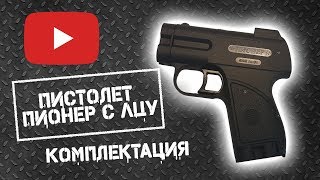 Аэрозольный пистолет Пионер с ЛЦУ: комплектация