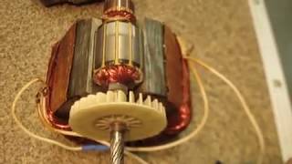 САМОДЕЛЬНОЕ УСТРОЙСТВО для проверки якорей /Измеряем якорь\Homemade device for testing of rotor.
