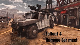 Fallout 4 Humvee car meet