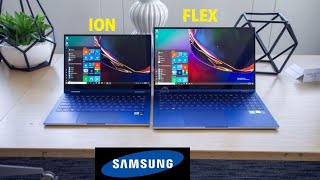 SAMSUNG  GALAXY BOOK  FLEX AND ION