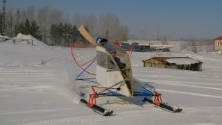 аэросани. тест драйв нового винта