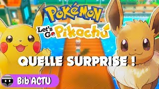 POKEMON LET'S GO PIKACHU & EVOLI : Trailer officiel et surprenant ! Bib'ACTU #45