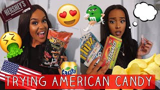 BRITISH SISTERS TRY AMERICAN CANDY | POPEX SISTERS