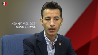 Entrevista com o vereador da C. M. Santos, Prof. Kenny Mendes