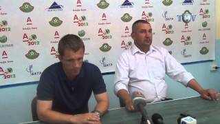 13.07.2012. БАТЭ - Торпедо-БелАЗ. Пресс-конференция