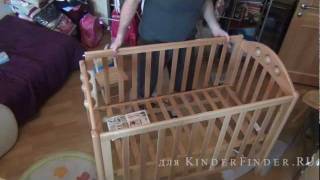 Сборка детской кроватки Лель KinderFinderRU