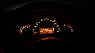 Улучшение двигателя Мерседесу Работа с пробегом 2767 км разгон