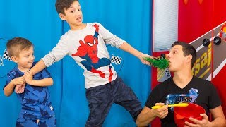 У Давида ПОЯВИЛОСЬ СЕКРЕТНОЕ Видео Папы! Для Детей Kids Children
