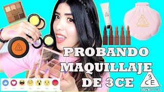 PROBANDO MAQUILLAJE DE LA MARCA 3CE | 3 CONCEPT EYES #MIERCOLESDEKBEAUTY