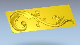 Подготовка в Adobe Photoshop моделирование в ArtCAM завиток
