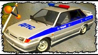 УГОН ПОЛИЦЕЙСКОГО АВТОМОБИЛЯ ! - BEAMNG DRIVE