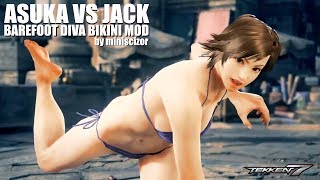 Asuka Kazama Diva Bikini Mod (Barefoot, No Accessories)