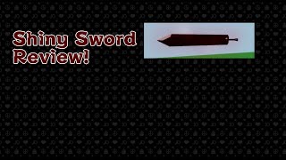 Roblox A Bizarre Day: Shiny Sword Review