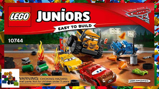 LEGO instructions - Juniors - Cars 3 - 10744 - Thunder Hollow Crazy 8 Race