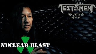 TESTAMENT - The recording process for "Brotherhood of the Snake" (OFFICIAL TRAILER)