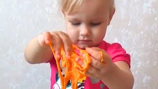 Делаем забавного лизуна !!! Make fun of slimer !!!