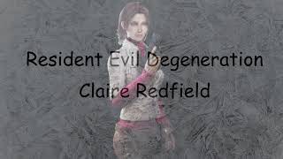 Resident Evil Claire Redfield Appearances 18+