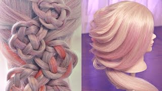 Необычные косы и плетения | Авторские причёски | Лена Роговая | Hairstyles by REM | Copyright ©
