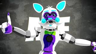 [MMD x FNAF SL x OC] Monster (ft. Funtime Foxy Foxz)