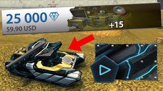 Buying New Animated Paint (Alien Skin) + Golds + Containers / Tanki Online | танки Онлайн