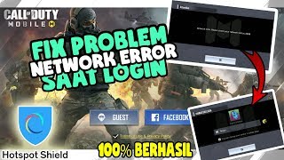Cara Mengatasi Network Error Gagal Login Game Call Of Duty [COD] Mobile !